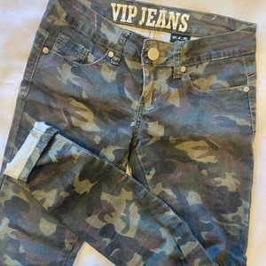 (2 for $10) •Camo Jeans• Size 1/2